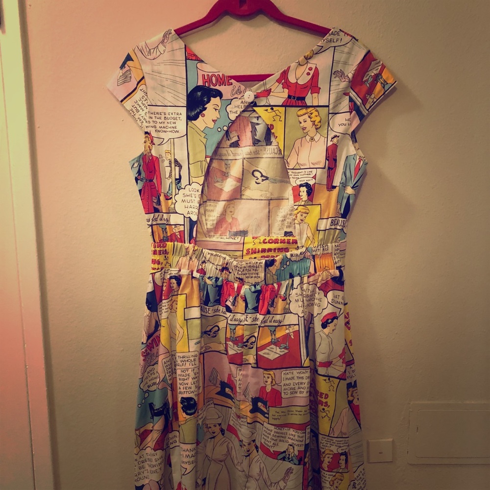 Cartoon dress size large
